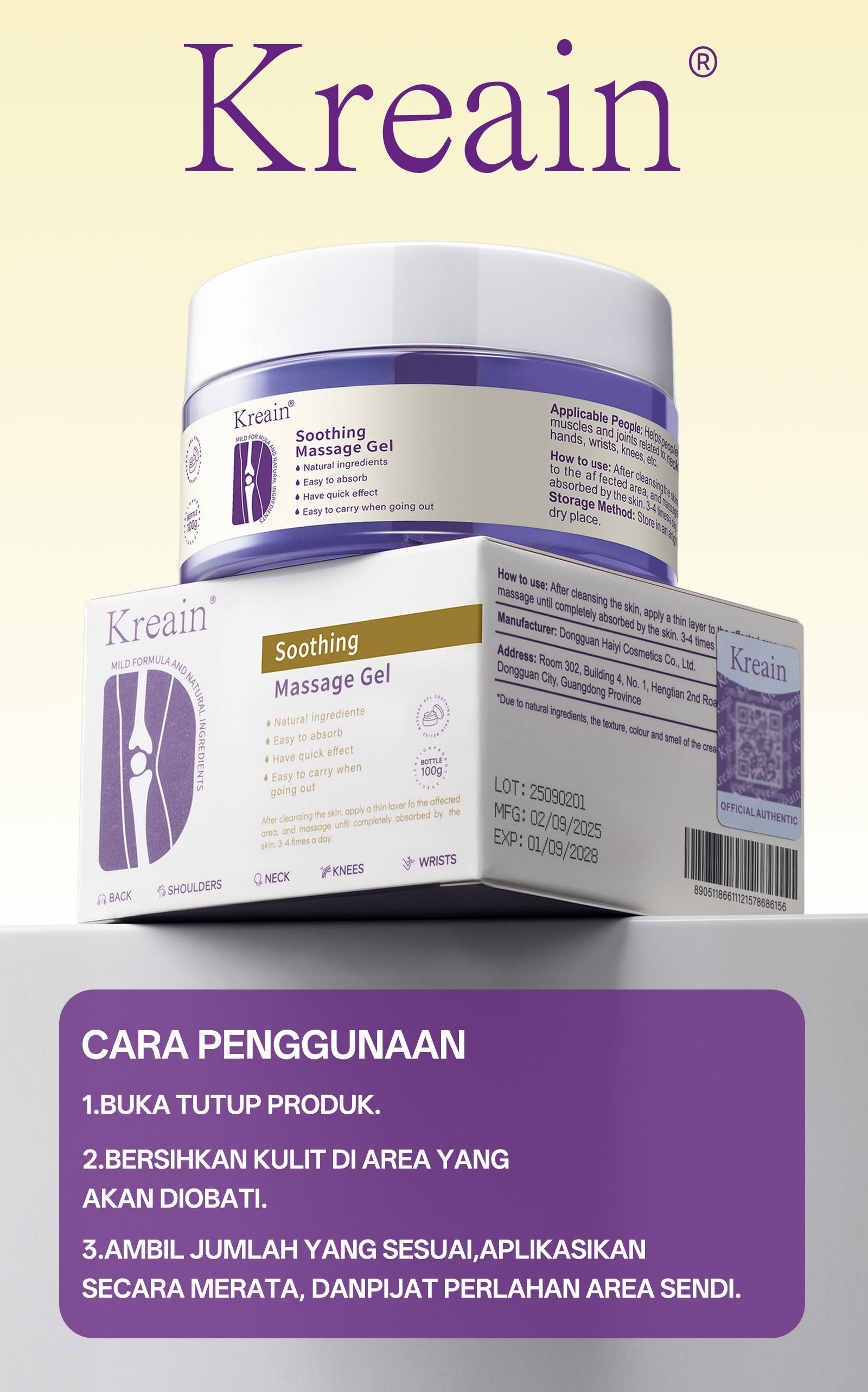 (BISA COD) 100g/50g Kreain Krim Kolagen Sendi Menenangkan Nyeri Tulang Sendi Krim Perbaikan Koreksi Deformasi