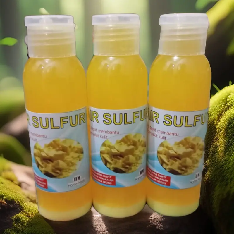 sabun belerang cair original obat kulit isi 5 botol kemasan 100ml cod 6