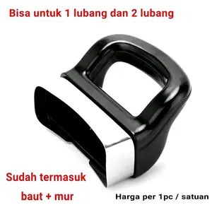 Handel Kuping Samping Sisi Panci Wajan Handle Bisa Untuk 1 dan 2 Lubang Gagang Pegangan Panci