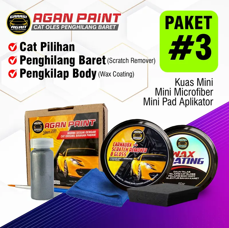 Cat Penghilang Baret FILANO Cat Oles Motor Yamaha New Grand Filano Cat Original Pabrik GARASI AGAN Car Kendaraan Paint 3