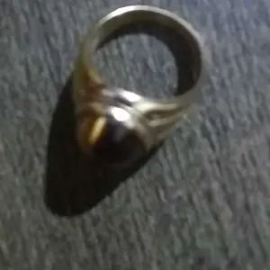 Cincin Batu biduri sepah/tiger eye Keren