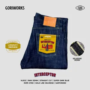 Gori Works – Interceptor - Selvedge Raw Denim - Straight Cut