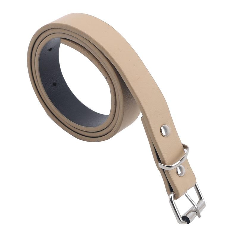 Product Introduction of Thắt Lưng Mỏng PU, Dành Cho Trẻ Em, 1 Chiếc, Thích Hợp Cho Quần Dài Bé Trai Và Bé Gái, Thắt Lưng Có Thể Điều Chỉnh, Màu Trơn, Thích Hợp Cho Quần Dài Và Quần Jean, Dây Thắt Lưng 18
