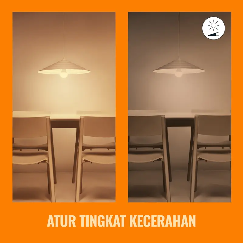 WiZ Lampu Smart LED WiFi Smart Bulb RGB Warna 8,5W, 8,5W Multipack, 13W 3