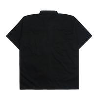 Gambar Troy Company Work Shirt Workwear Black Teriest - Kemeja Kerja Workshirt Hitam WSP 3265 - M dari Troy Company Kab. Sleman 2 Tokopedia