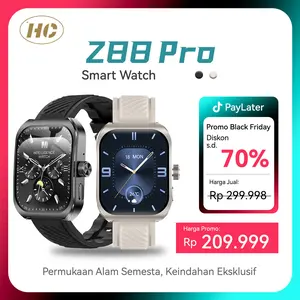 HC Smart Watch Kesehatan 14 Hari Baterai - Tahan Air IP68 Murah Meriah Dengan Notifikasi HP pelacak jarak ios & android jam tangan pintar