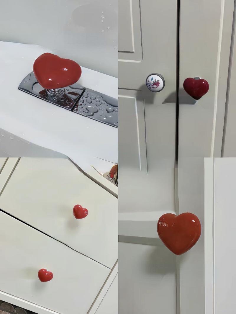 Product Introduction of Handle Toilet Press Button Heart Shaped Press Tank Push Switch Toilet Bathing Room Decor Water Press Flush Button Home Tools 16