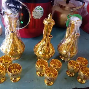 Set Cangkir Dewa Keberuntungan Keberuntungan Zhaocai