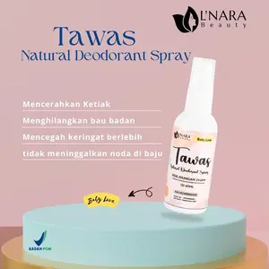 Lnara Beauty Deodorant Tawas Spray Ketiak 100% Natural Aman untuk Semua Kalangan Umur dan Ibu Hamil 60ml