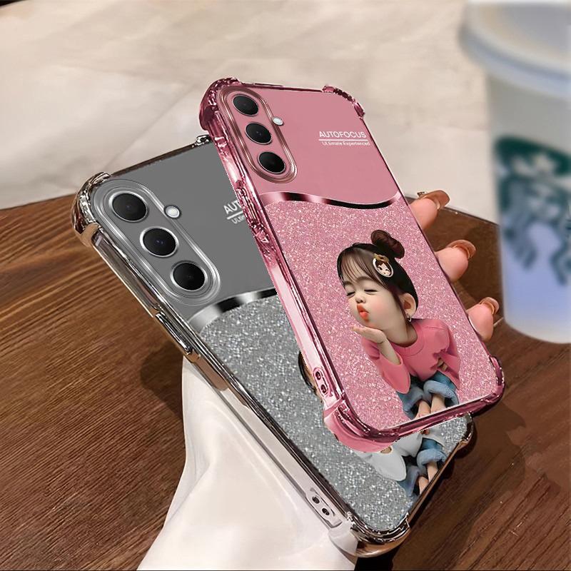 Phone case for Samsung Galaxy A17 5G featuring a cute girl emoji design, made from soft TPU silicone with shock protection at all four corners - TikTok Shop Philippines Phone case for Samsung Galaxy A17 5G featuring a cute girl emoji design, made from soft TPU silicone with shock protection at all four corners - TikTok Shop Philippines
