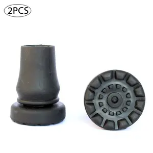 2023 NEW 2PCS/Lot  Rubber Tips Hiking Poles Trekking Poles