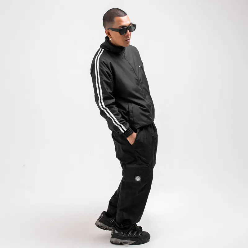 Mocking Truth - Pulse Wave Black Tracktop Jacket 3