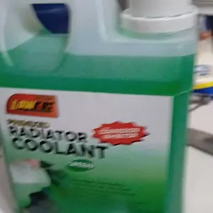 LOWKOS Radiator Coolant Hijau 1 Liter Air Radiator Mobil & Motor
