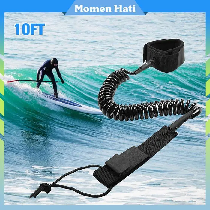 Leash Surfboard / Leash Surfing Teleskopik Untuk Stand Up Paddle Board