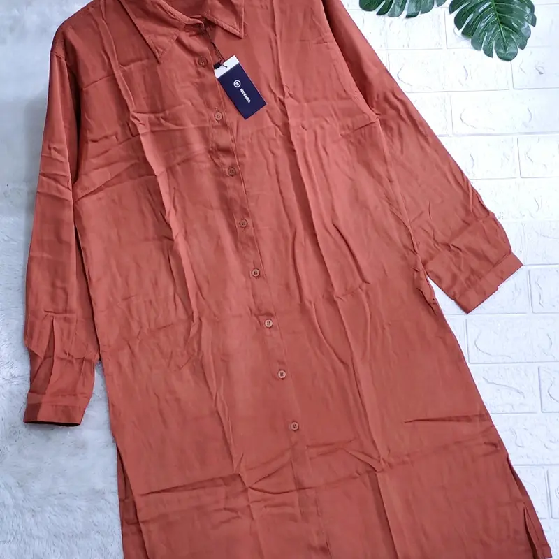 LONG TUNIK POLOS DEWASA RAYON | WAJIB TANYA STOK (BISA COD) 3