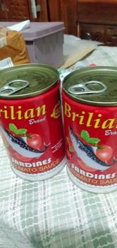 Product Review of Brilian sardenis praktis siap masak ikan sarden saus tomat dalam kaleng 425gr (kaleng besar) Exp date 3 tahun from s**5 0