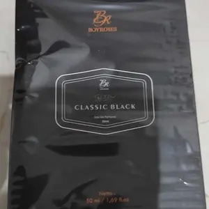 Eau De Perfume Boyroses Classic Black Parfum Pria Tahan Lama 50ml
