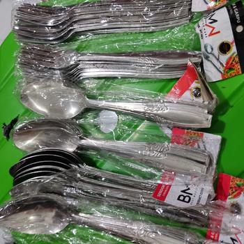 Product Review of PAKET 6 LUSIN 72 PCS/ SENDOK GARPU/ SENDOK GARPU STAINLESS STEEL ANTI KARAT from R**1 0