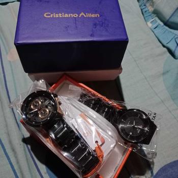 Product Review of CristianoAillenJamTanganPriaAnalog8895RantaiStainlessSteelChronographKacaSapphireWaterResistant3ATMWatchesWaterproof from Ⓡ**ⓐ 2