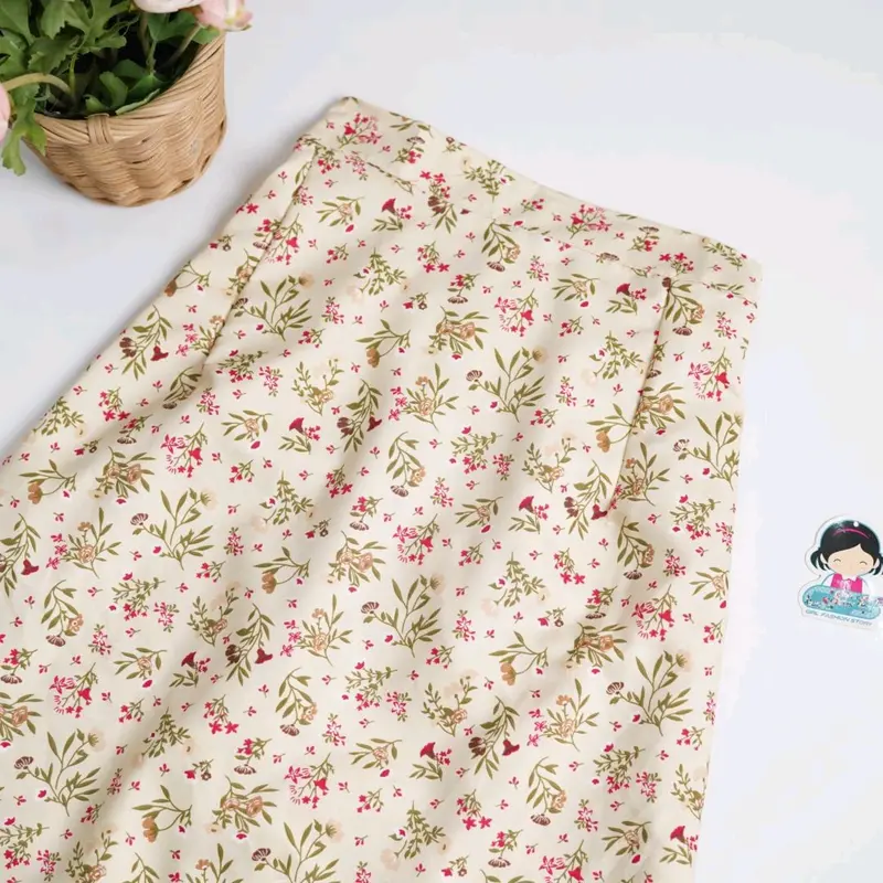 CH GAMAR A LINE SHAKILA SKRIT ,ROK FLORAL 7