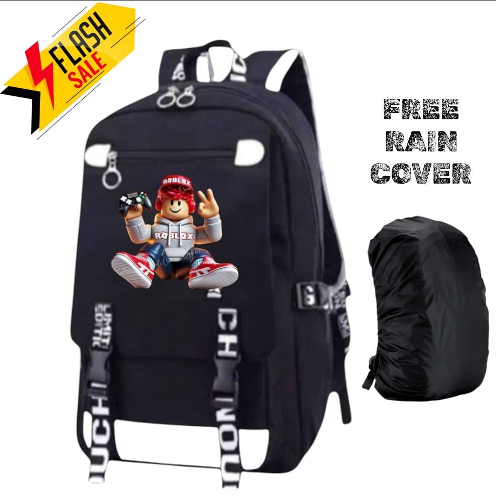 BACKPACK ANAK SEKOLAH ROBLOX SERIES - TAS ANAK LAKI LAKI PEREMPUAN BONUS 3 ITEM - RANSEL SEKOLAH ANAK COWOK CEWEK GAMES ROBLOX