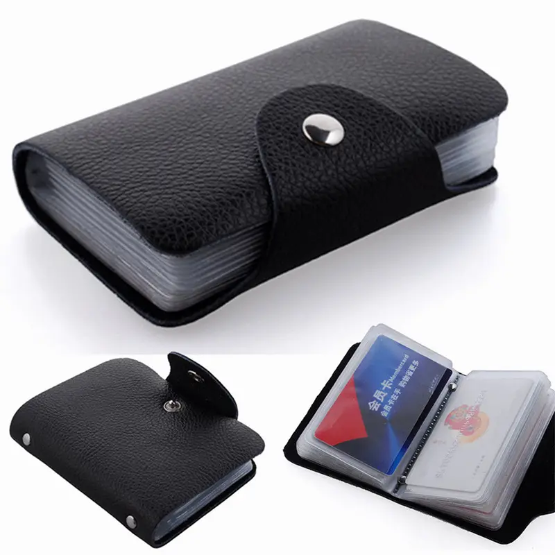 Business Card Holder Wallet ID Credit Card Case Men Wallets