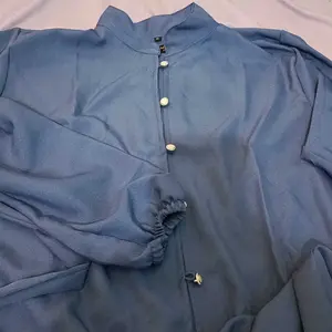 Malaya Long Tunik Couple Pasangan Baju Muslim Lebaran Sarimbit Size L XL XXL XXXL Bahan Tiffany Twill Tampil Cantik Serasi