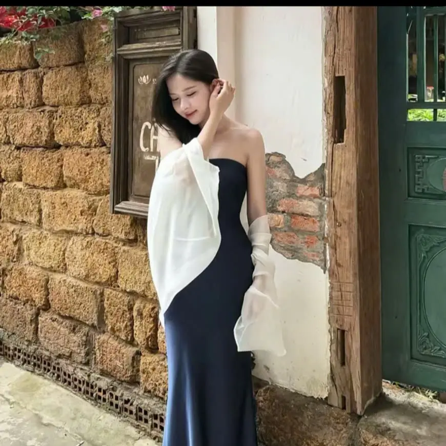 Áo choàng tơ - áo khoác vai chất liệu tơ lụa freesize 39kg đến 60kg KINI-Style. | BigBuy360 - bigbuy360.vn