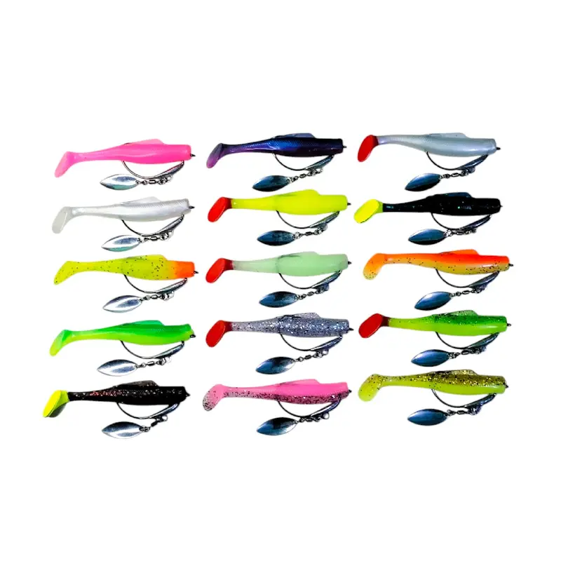 Soft Lure 8cm Rep Z-man dengan hook+blade 0