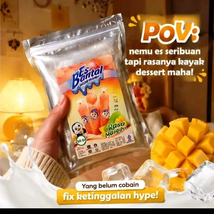 serbuk es Mambo kemasan 250 gram milky  enak menyegarkan