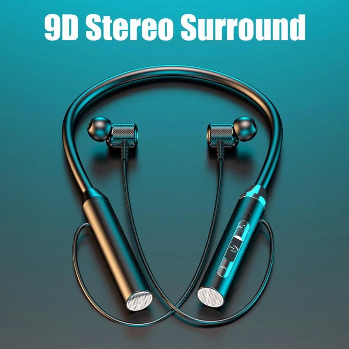 Tai nghe không dây Fone Bluetooth 5.0, tai nghe dây đeo cổ bằng silicon, tai nghe thể thao âm thanh nổi HiFi, dây tai nghe từ tính không thấm nước