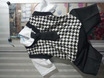 Product Review of Setelan celana pendek baju anak vest houndstooth bw 3 bulan - 10 tahun from 𝘾**🍁 0