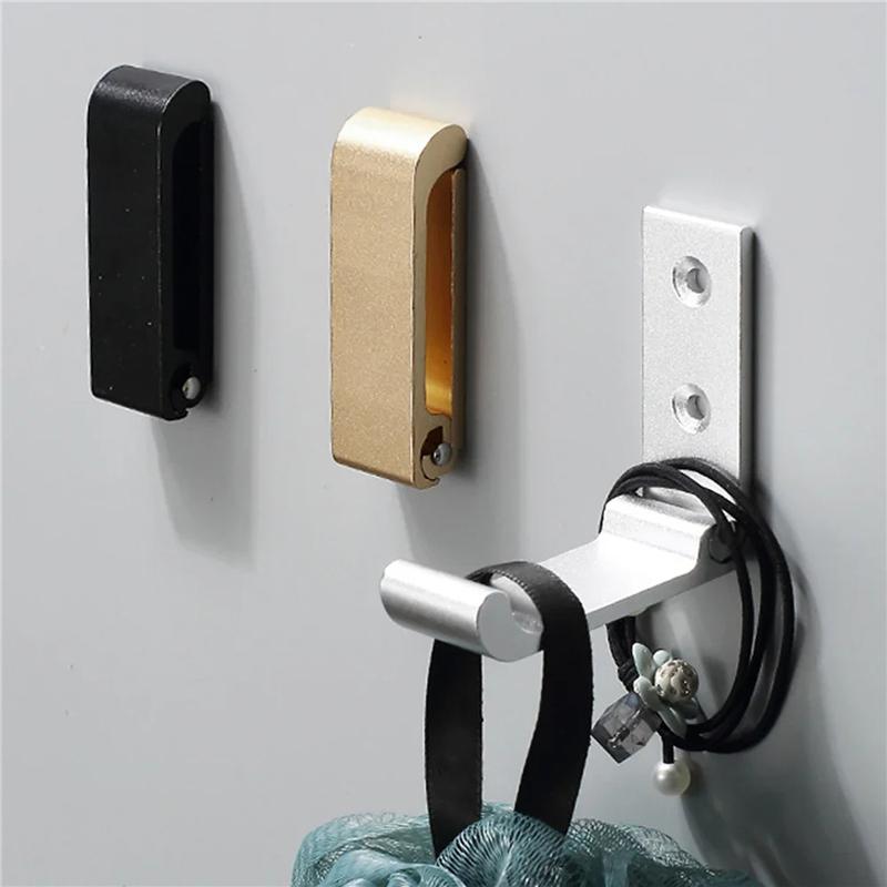 Product Introduction of Móc Quần Áo Gấp Gọn, Chất Liệu Hợp Kim Nhôm, Thiết Kế Chắc Chắn, Đa Năng, Thích Hợp Cho Cửa Sau Và Tủ Quần Áo, Cũng Thích Hợp Cho Mũ, Móc Đơn, 1 Cái 11