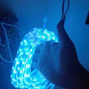 Lampu Led Strip Selang 5050 Indoor Outdoor AC 220V - Paket 10-30M + 1 Soket 220V