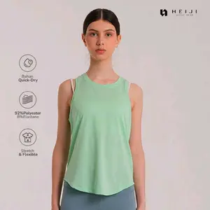 HEIJI - Sleeveless Side-Tie Sports Tank Top - Tanktop Sport Ikat Samping