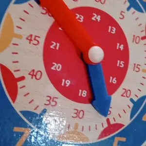 [MK902] Jam Mainan Anak Belajar Jam kayu Shape Shorting Clock Wooden Alat Toys