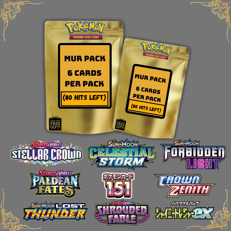 (MUR Pack 1.0) Pokemon TCG Card Game Set 1.0 Version