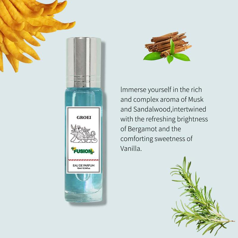 Product Introduction of GROEI Xịt Khử Mùi Tươi Mát Lâu Dài, 24H, 10ml, Tinh Dầu Hoa Và Trái Cây Ngọt Ngào Và Lãng Mạn, Quà Tặng Tốt Nhất, Xịt Khử Mùi - Chủ Đề Giáng Sinh - Món Quà Tốt Nhất 3