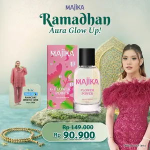 MAJIKA Flower Power Eau de Parfum | 30 ML | Parfum Wanita Tahan Lama