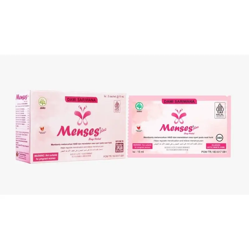 MENSES PLUS SIRUP HERBAL 5'S SACHET 0