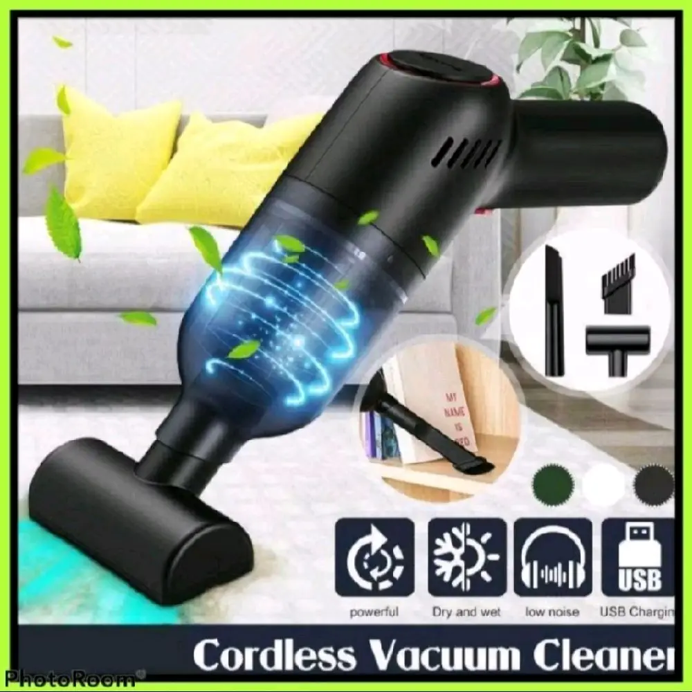 Penyedot Debu Mobil Handheld Vacuum Cleaner 9kPa 120W LT-101C Vacum Cleaner Mobil Portable Cordless USB Charging