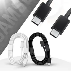 Kabel Data SAMSNG Type C to C Original 100% Super Fast Charging / Kabel 1 Meter Daya Cepat