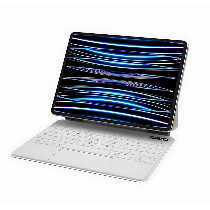 iPad Pro 12.9 5th 2021 Casing Magic Keyboard Backlight Trackpad Magnetic Cover 4