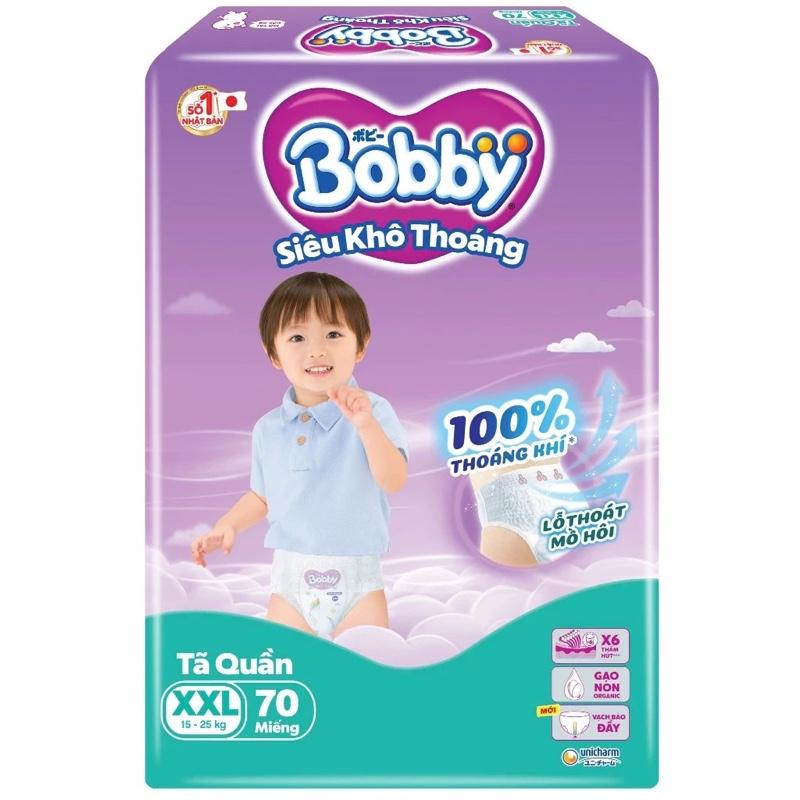 COMBO 2 gói Tã/bỉm quần Bobby ULTRA+ Siêu tiết kiệm Size M96/L88/XL76/XXL70