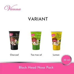 PAKET BUNDLE 2 PCS VIENNA BLACK HEAD NOSE PACK 30 ML TUBE