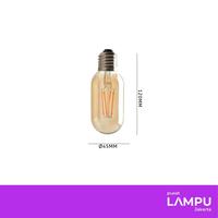 Gambar Lampu Bulb LED Edison Retro Vintage T45 4W / 4 Watt E27 - Warm White dari Pusat Lampu Jakarta Kota Administrasi Jakarta Pusat 3 Tokopedia