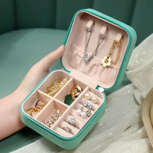 005GY Kotak Perhiasan Mini Kotak Tempat Penyimpanan Perhiasan Anting Cincin Jam Tangan 006GY 1593