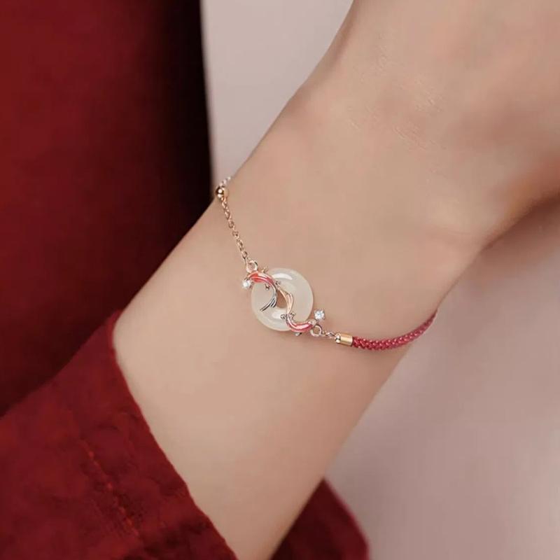 Vòng Tay May Mắn - Vòng Tay Nữ Khóa An Toàn Koi, hộp đẹp, như một món quà cho bạn gái - ZB18 Bracelets Vòng Tay Nữ Phụ Kiện 2