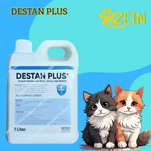 Destan Plus - Desinfektan Kandang 1 Liter - Destan Plus 1 L - Desinfektan BKC 10% - Desinfektan BKC 10% - Desinfektan Kandang Anti Virus dan Bakteri