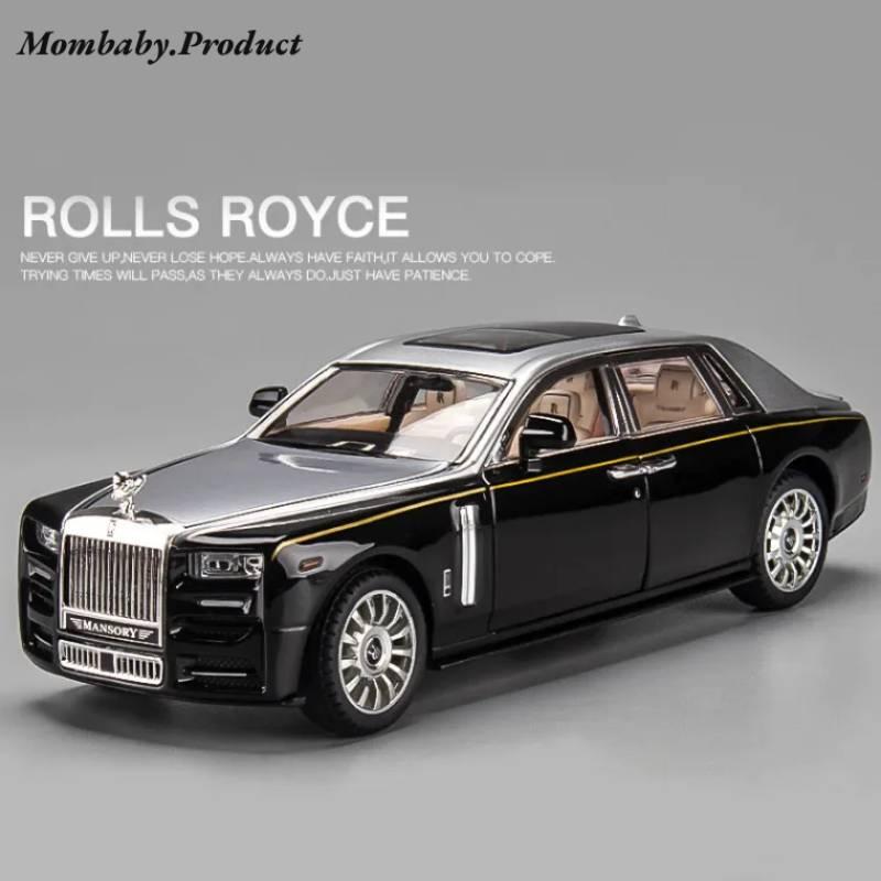 FREESHIP Mô Hình Xe Ô Tô Rolls Royce Phantom VIII Tỷ Lệ 1:24 Bằng Nhựa ABS Toy…